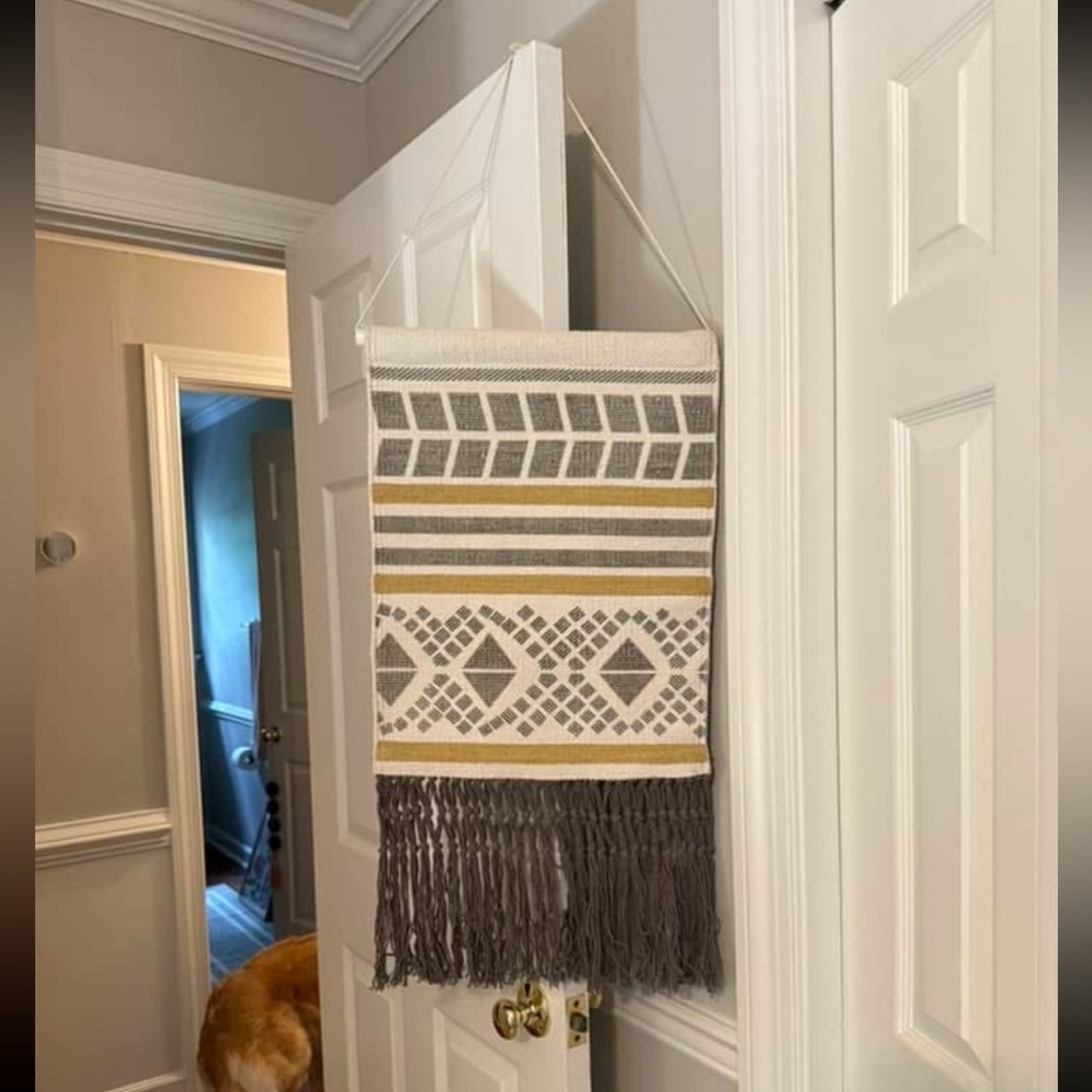 Bohemian Wall Hanging with Fringe